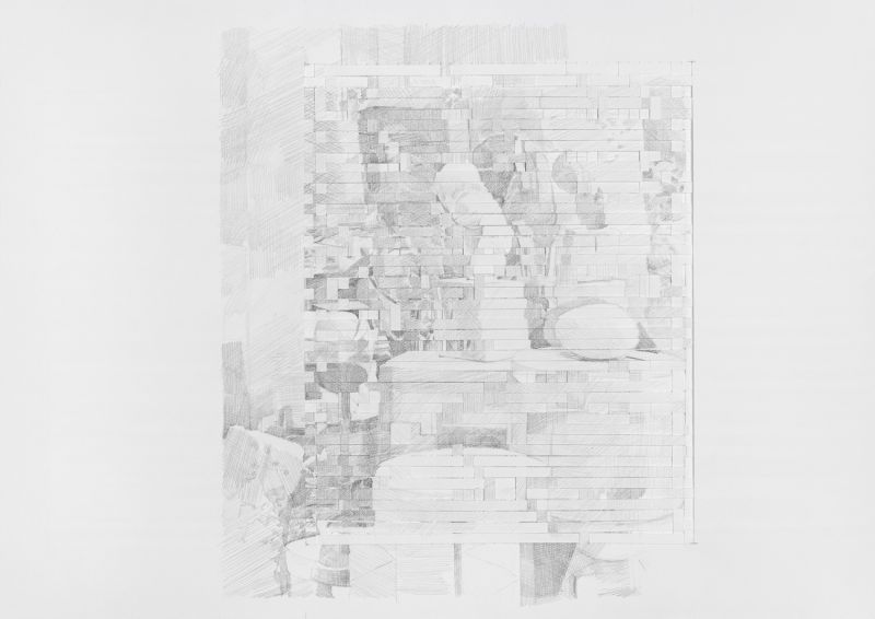 File:DisegnoRicercatoVI.I.-2020-29.7x42cm-Cut and Woven PencilDrawing-PopaRaluca.jpg