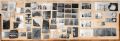 Laboratory, 2025, silver gelatin prints, various photographic papers, 100 x 300 cm - (c) Dimitrie Grigorescu 2025